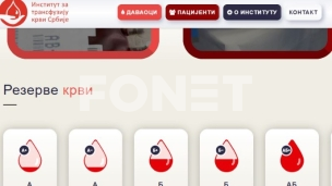 Rezerve krvi za dan i po